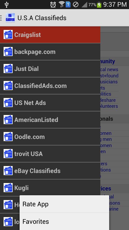 U.S.A Classifieds