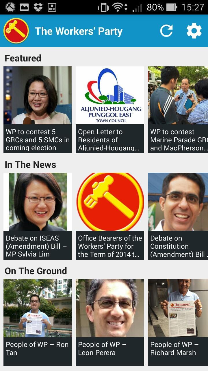 Workers' Party News