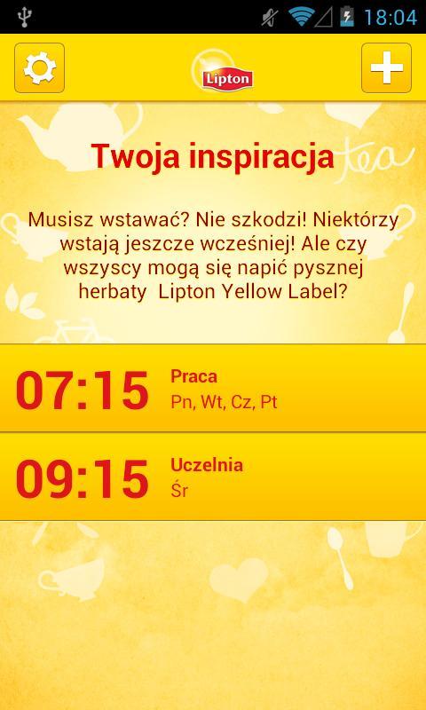 Budzik Lipton