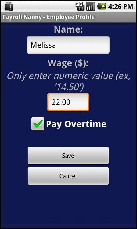 Payroll Nanny