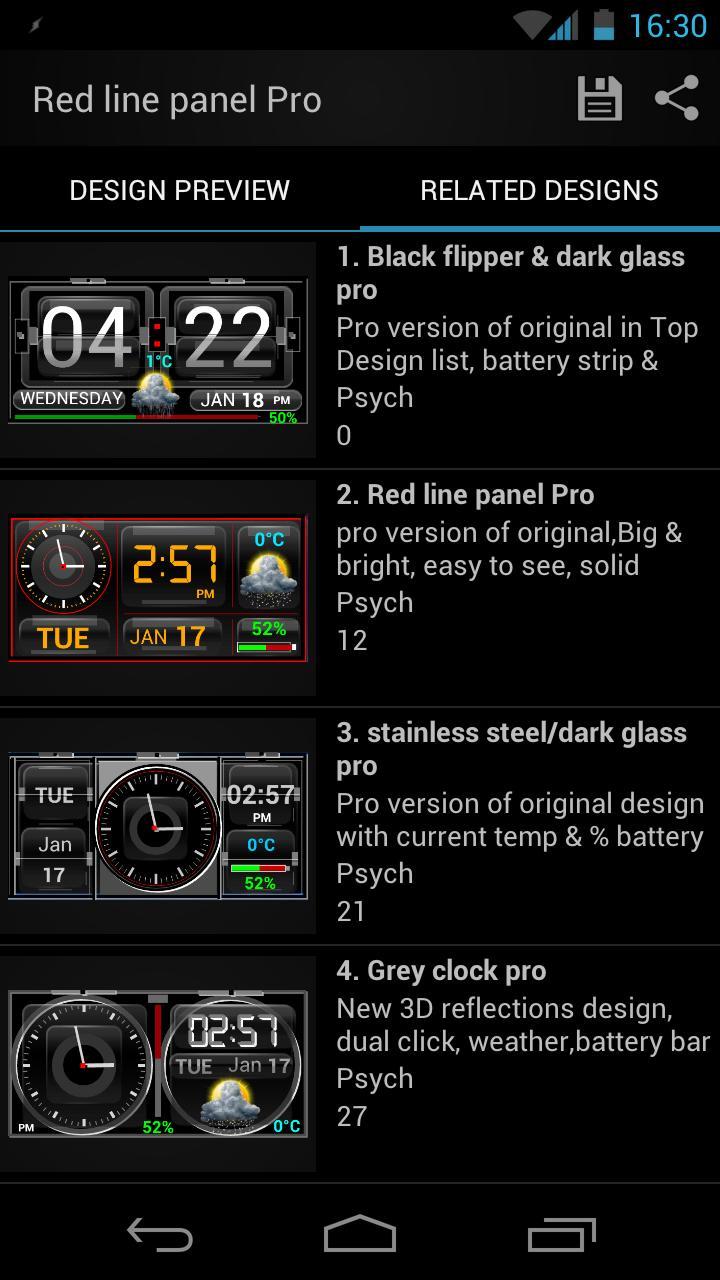 Thousand Clock Widgets