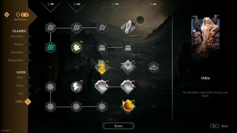 Liste des niveaux de niveau de compétences HEL Jotunnslayer Hordes of Hel Skills