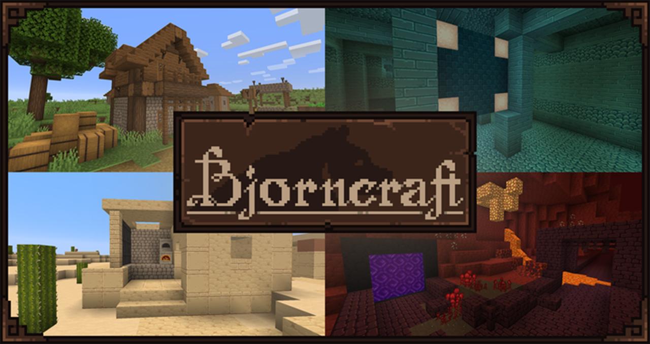 Bjorncraft | Minecraft 1.15.2/1.14.4リソースパック