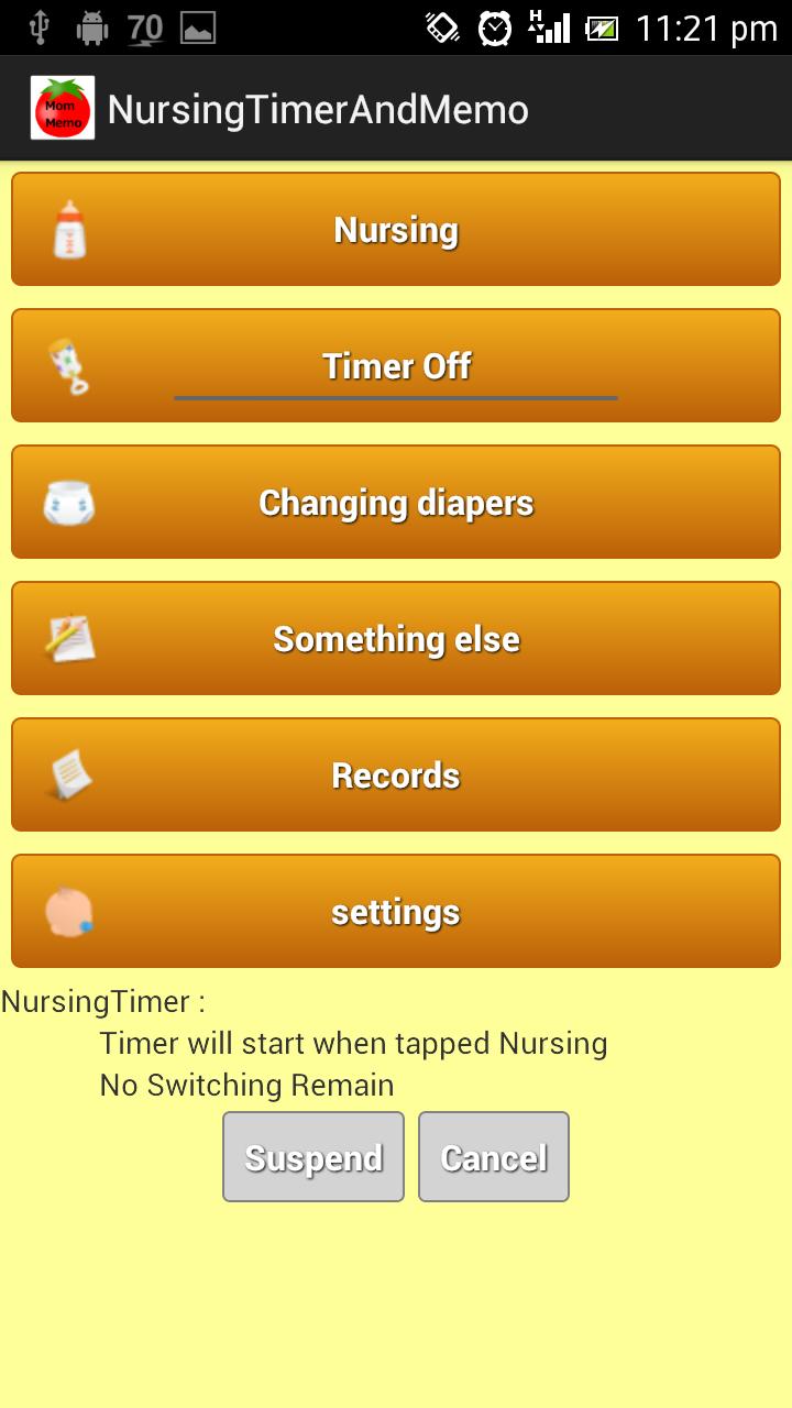 NursingLogAndTimer