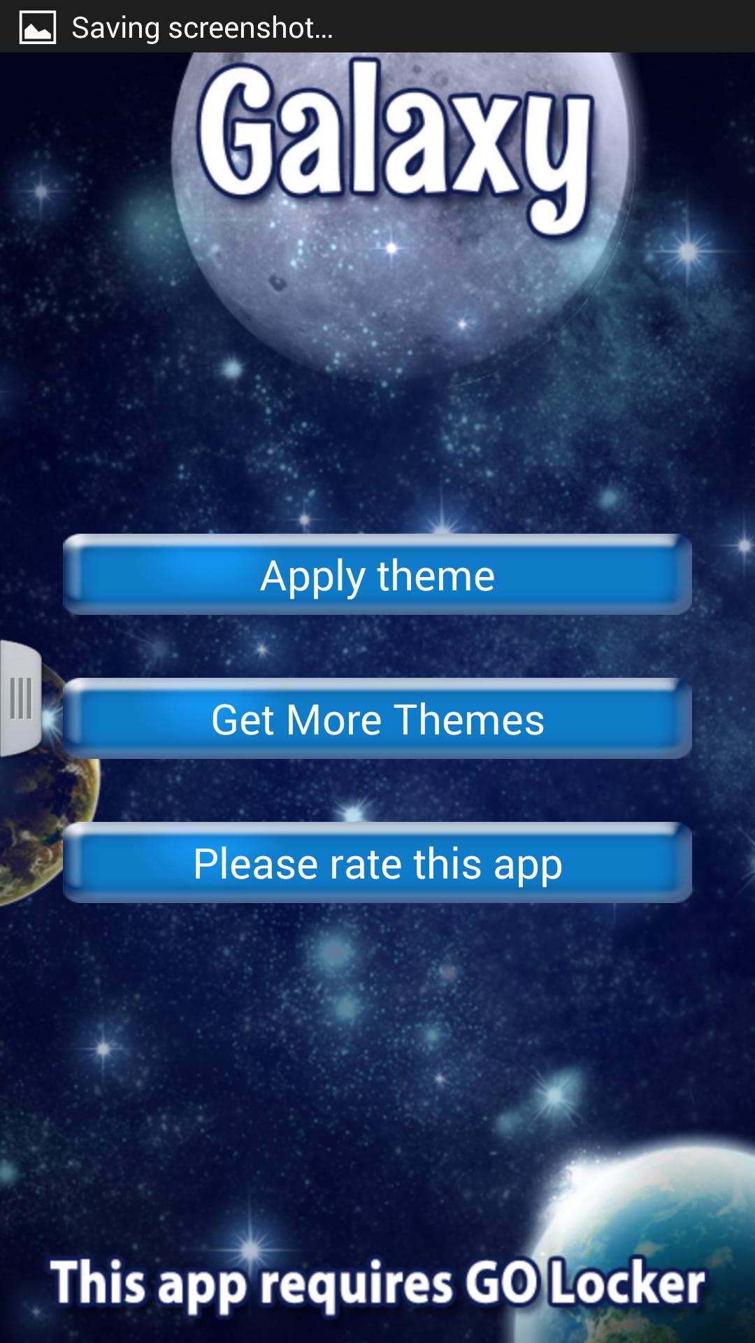 Galaxy for GO Locker