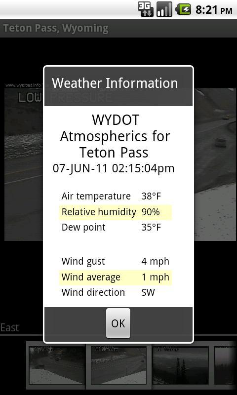 Teton Pass Wyoming Web Cams