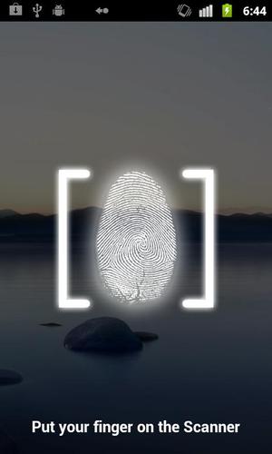 Fingerprint Lock Screen prank