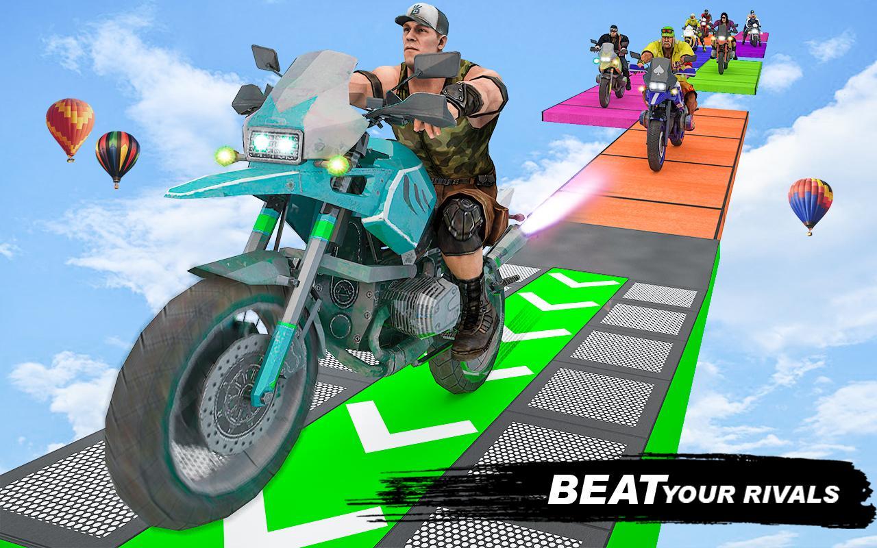 Superhero Tricky GT Bike Game