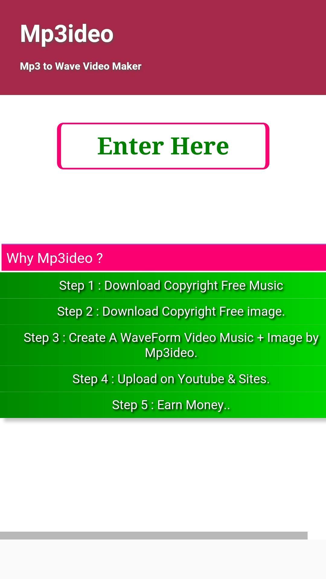 Mp3 to Video Maker Waveform Converter - Mp3ideo