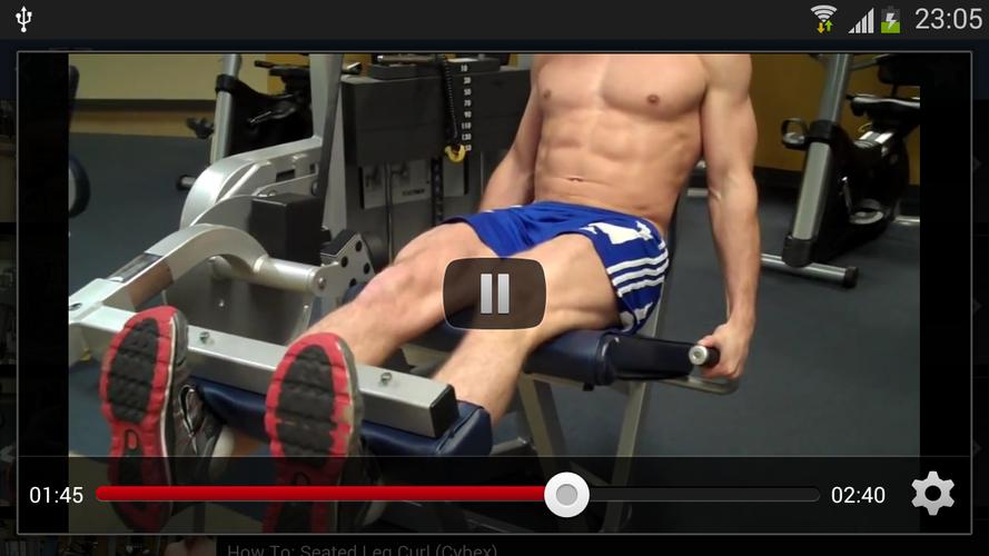 Gym Machines Demo Exercise