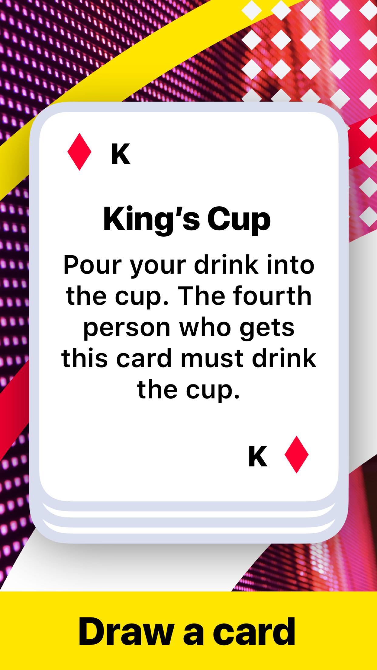 Kings Cup: Drinking Card Game (Ring of Fire) Party