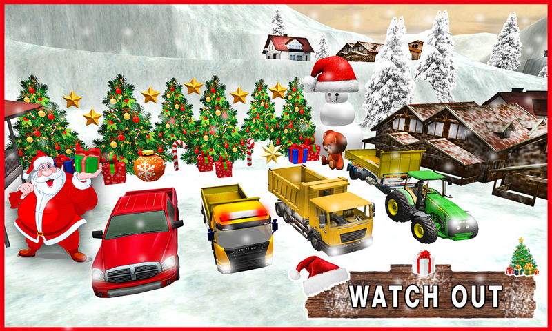 Transport Truck Gift Delivery