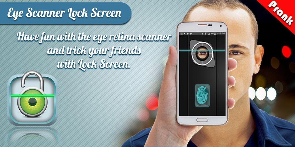 Eye Scan Lock Screen Prank