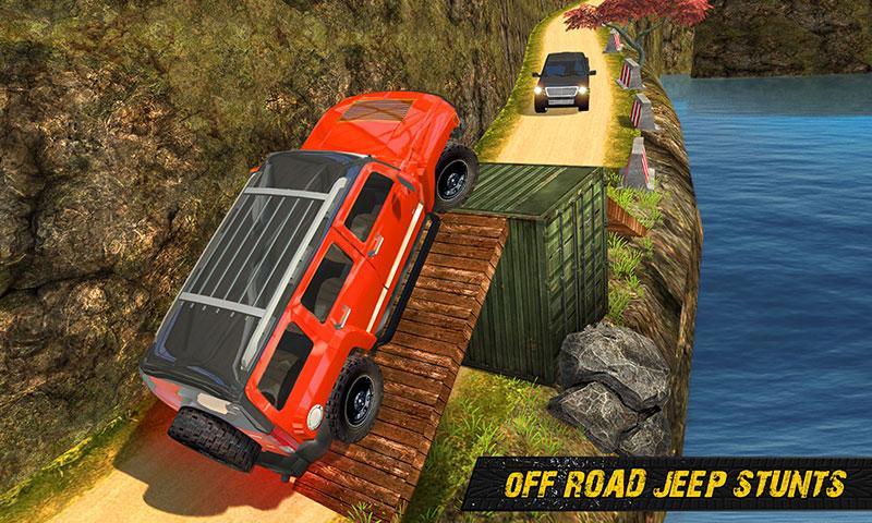 Off Road 4x4 Jeep hill Driving