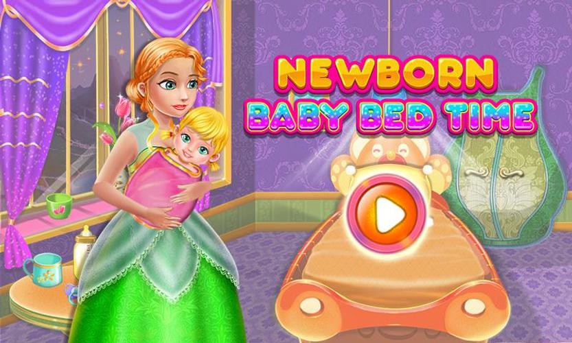 Newborn Baby Bed Time