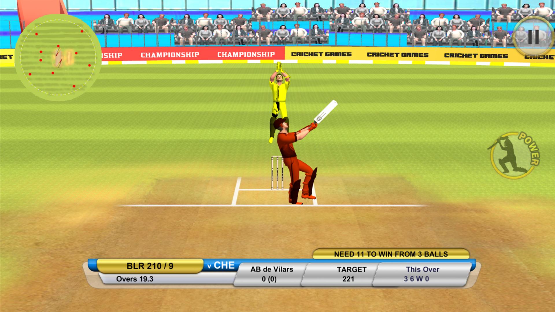 T20 Cricket Last Over