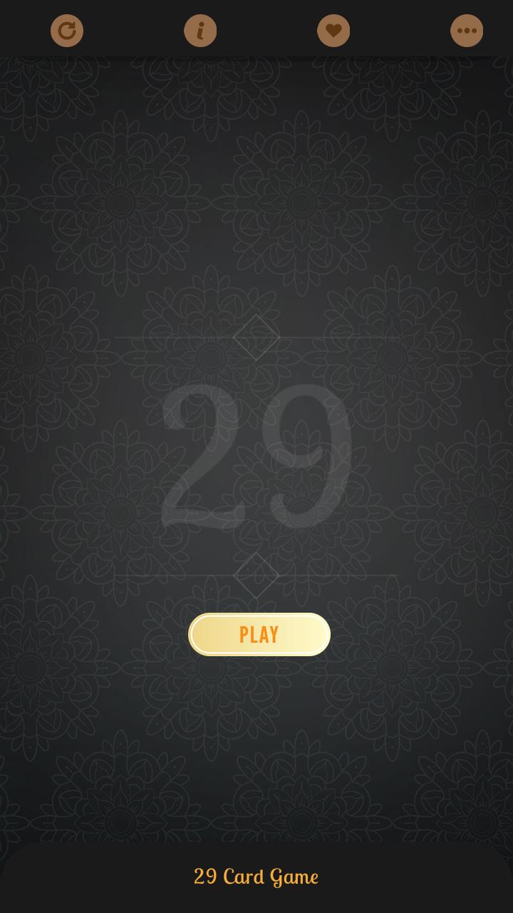 29 card game free