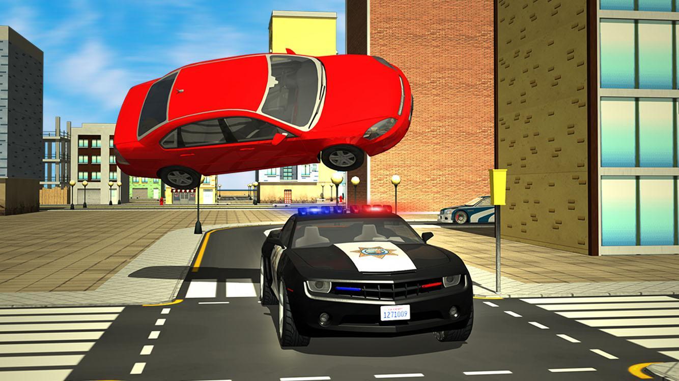 City Crime Gang vs Police Car