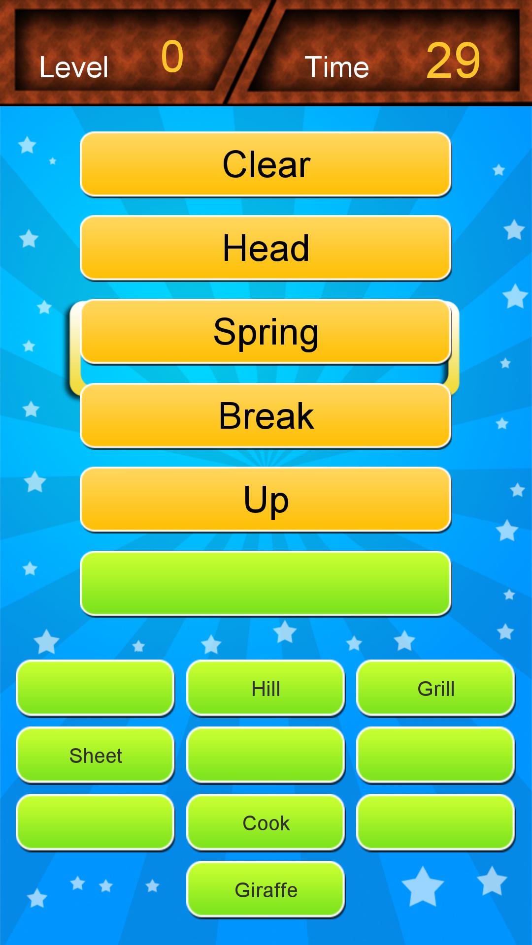 Word Chain Puzzle