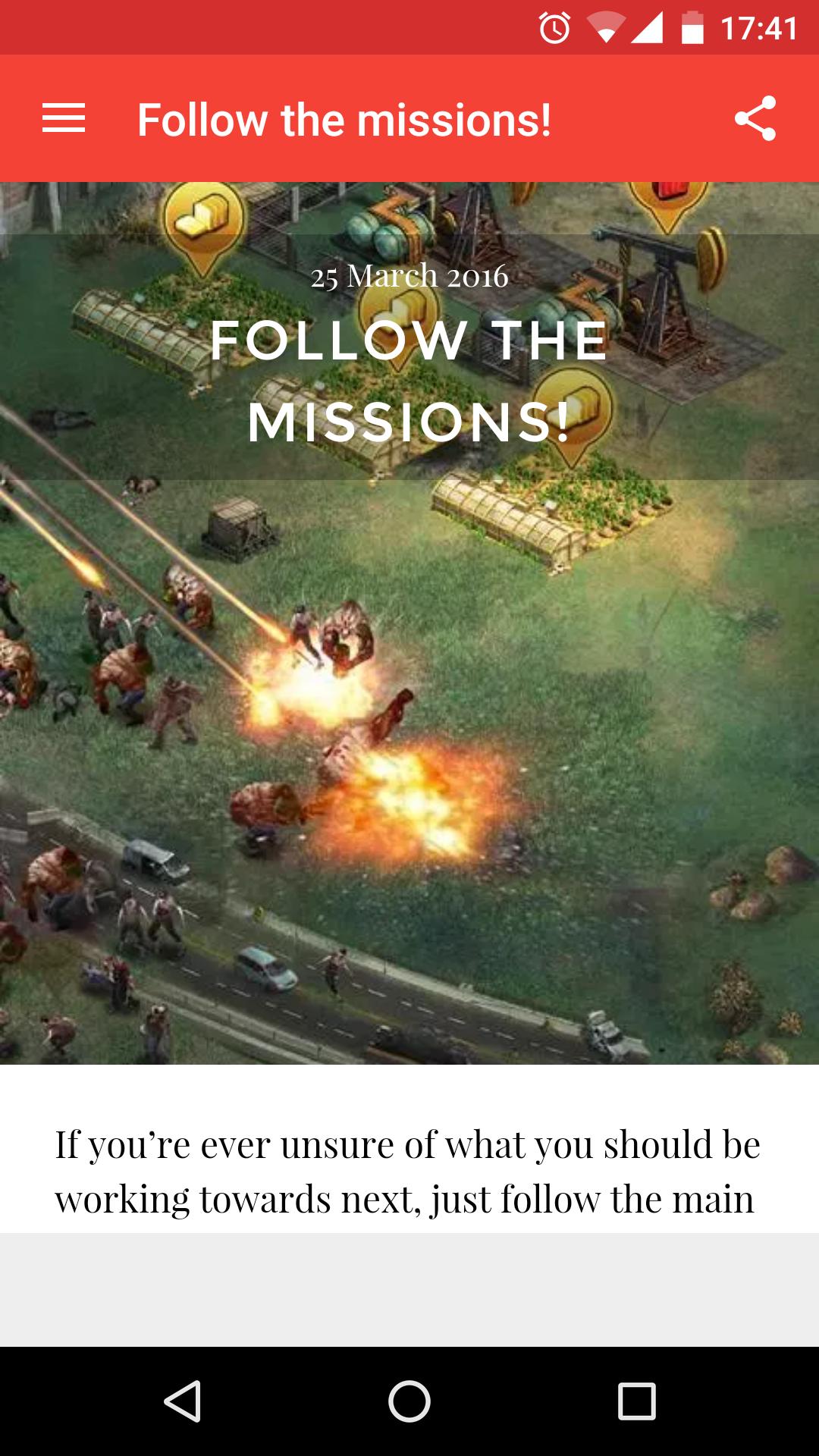 Tips For Last Empire-War Z