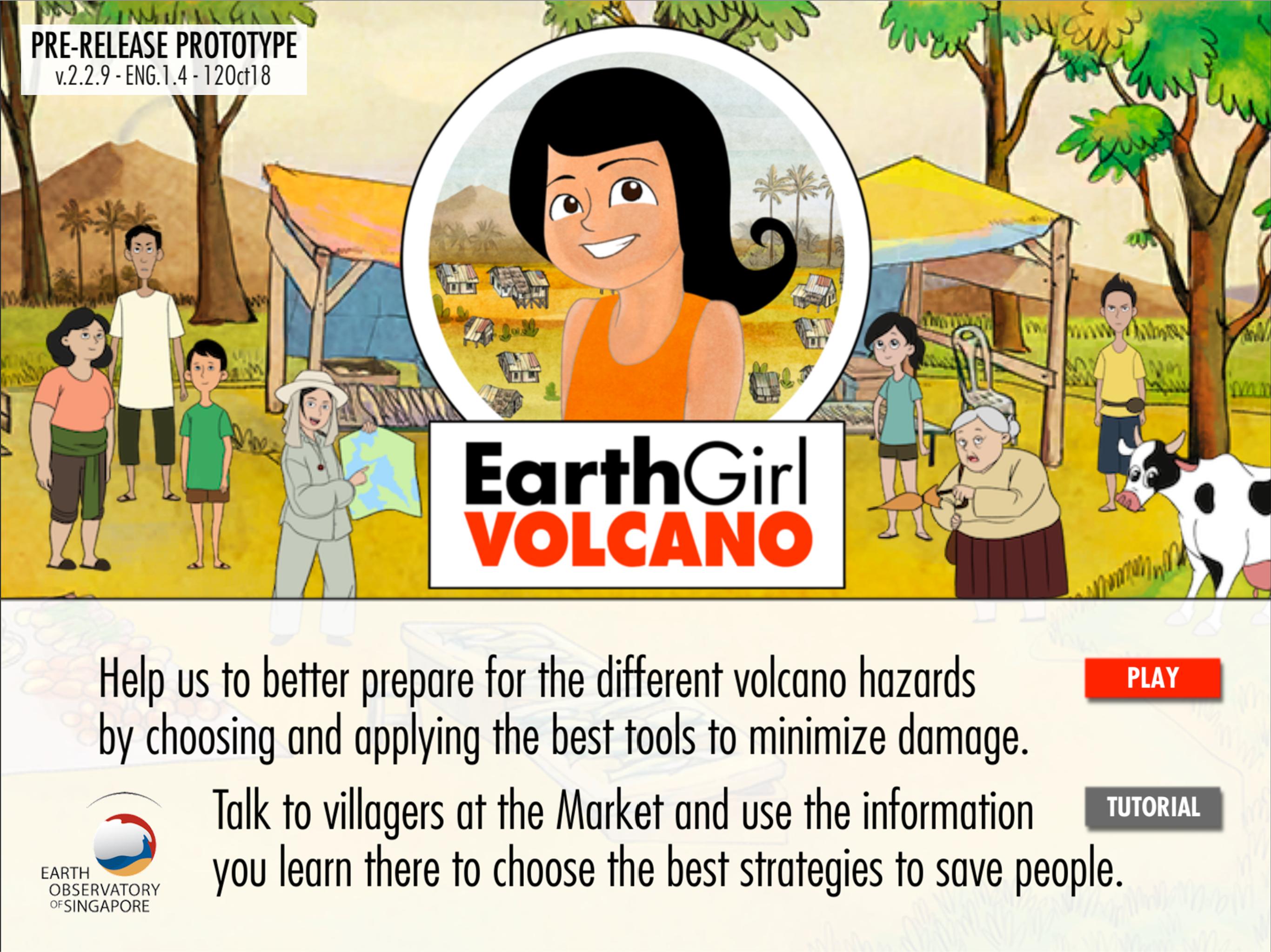 Earth Girl Volcano