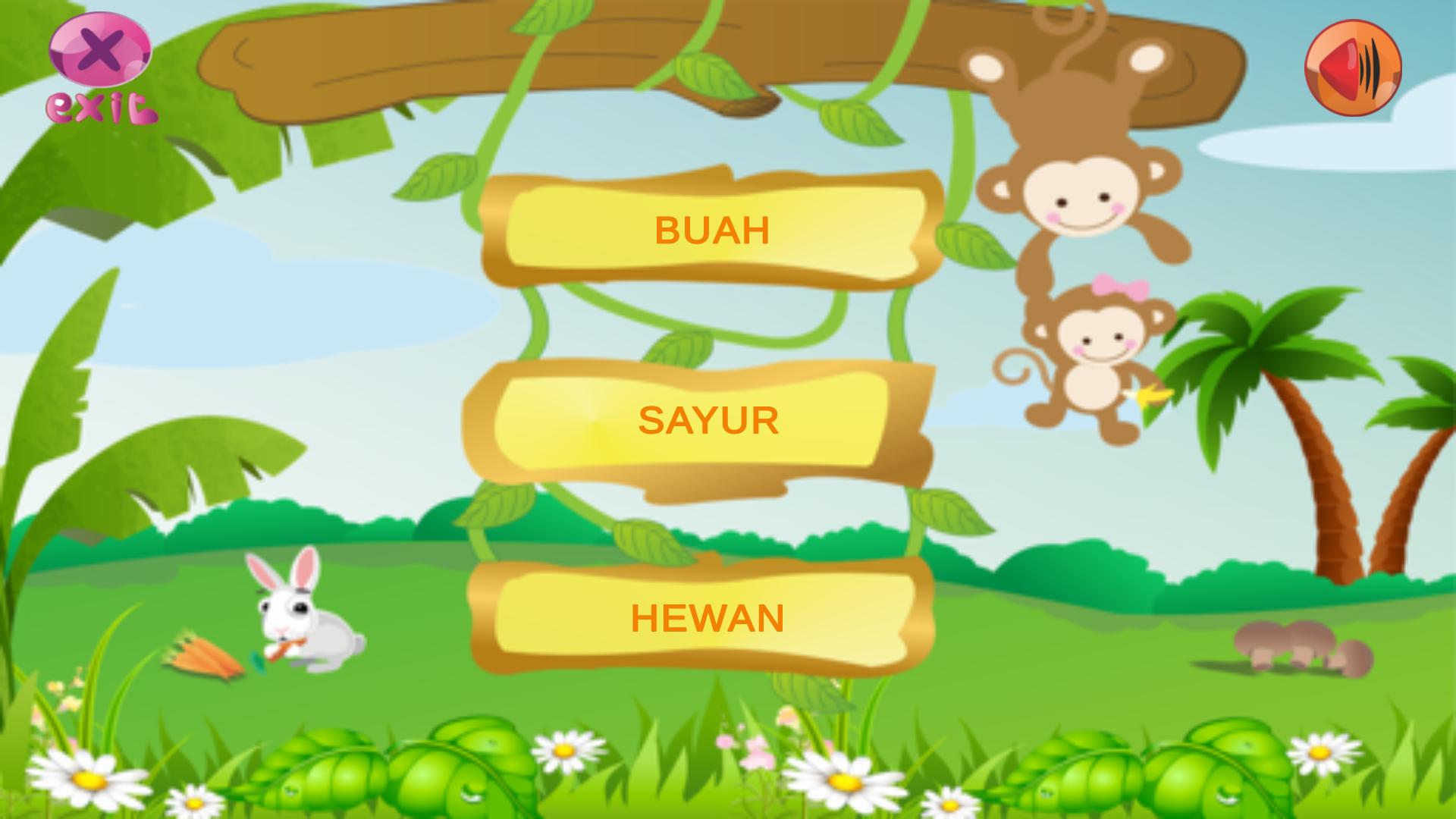 Mengenal Buah Sayur Hewan