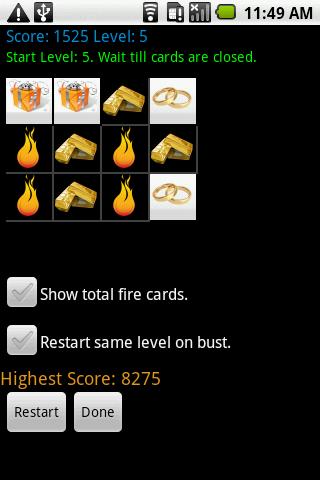 Mem Card  Free Game  - Skill