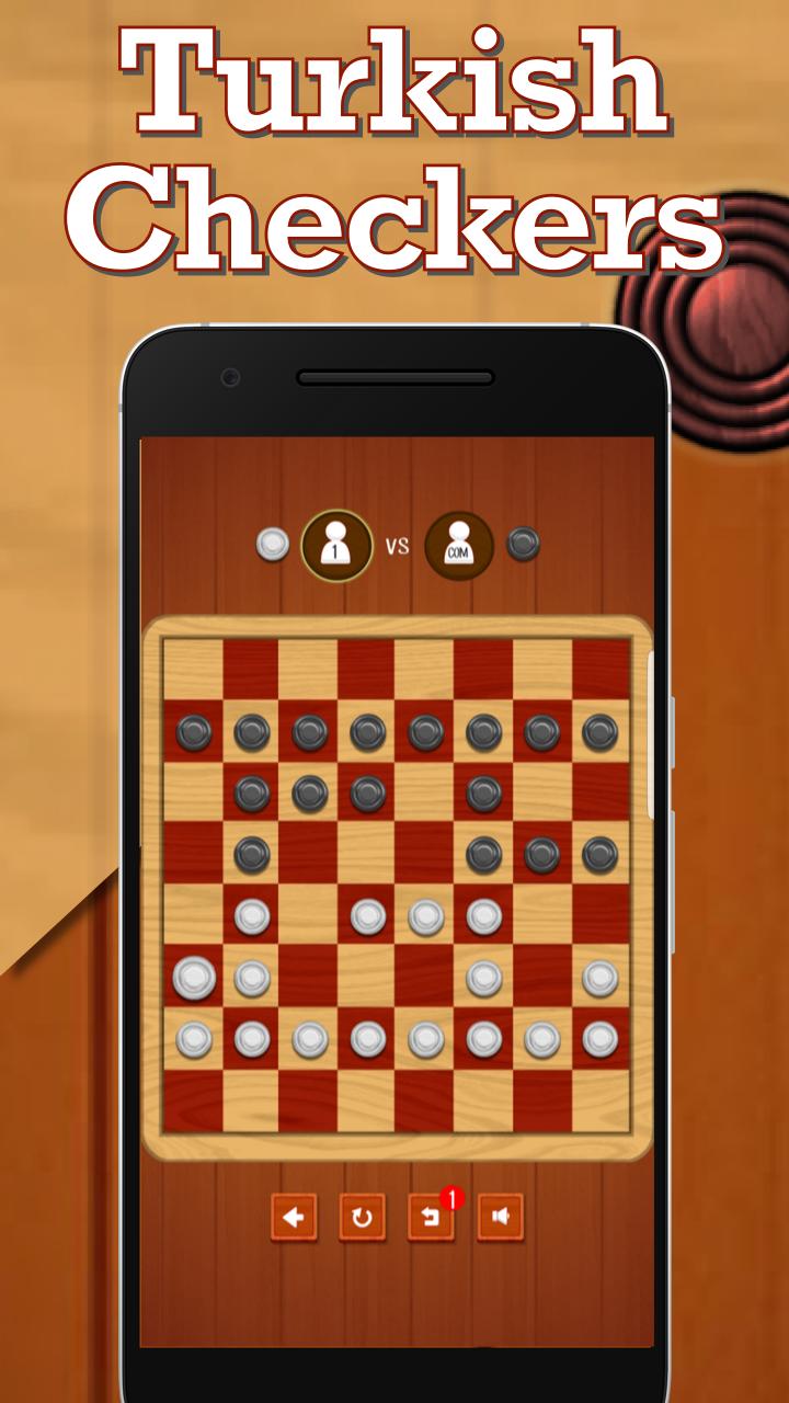 Checkers - Turkish checkers