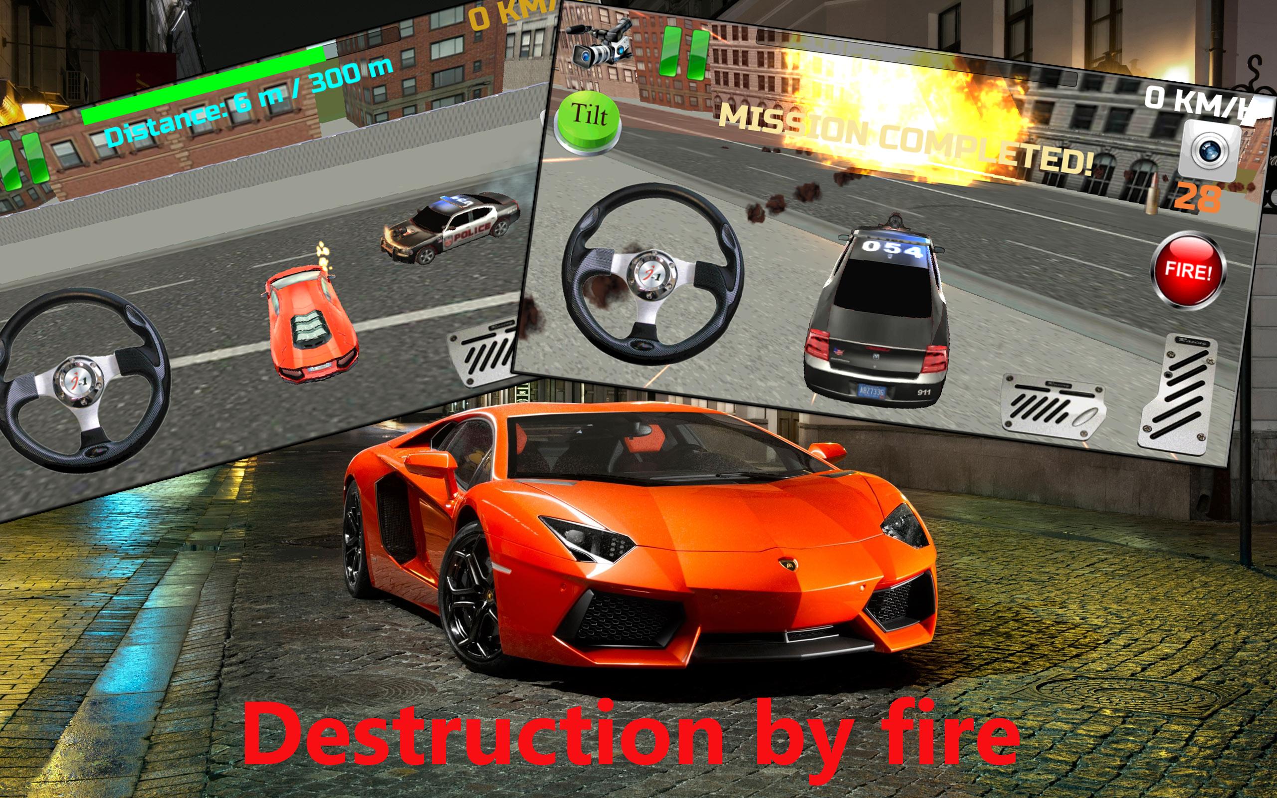 POLICE CHASE UNREAL COPS 3D