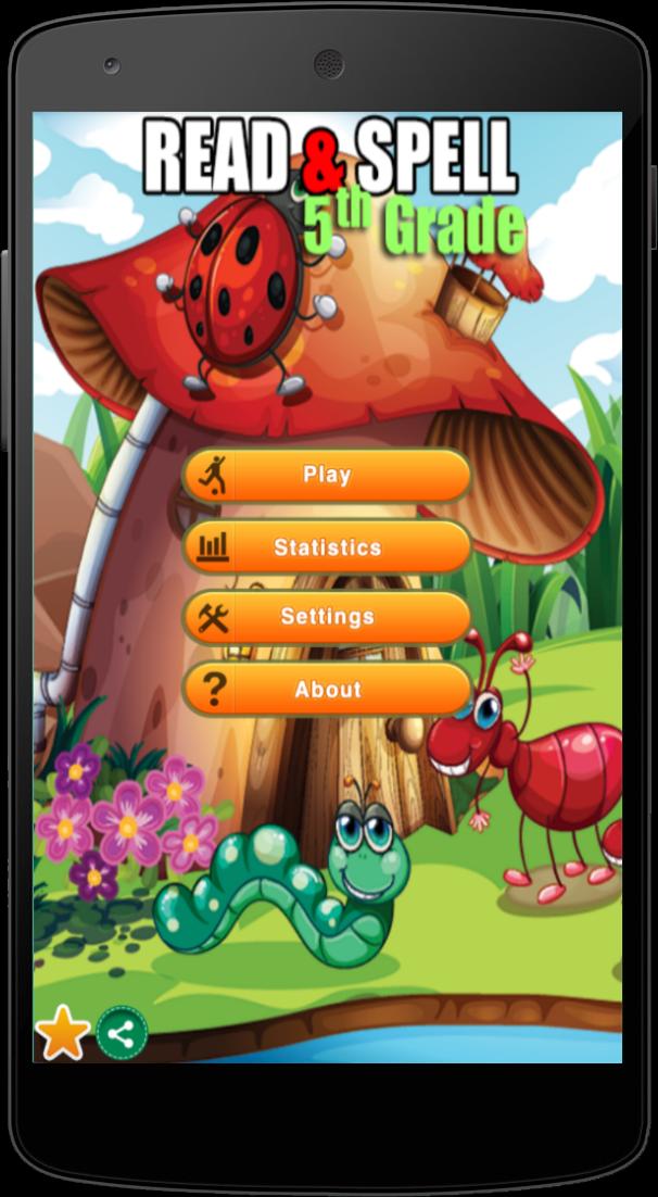 Read & Spell Game Fifth Grade
