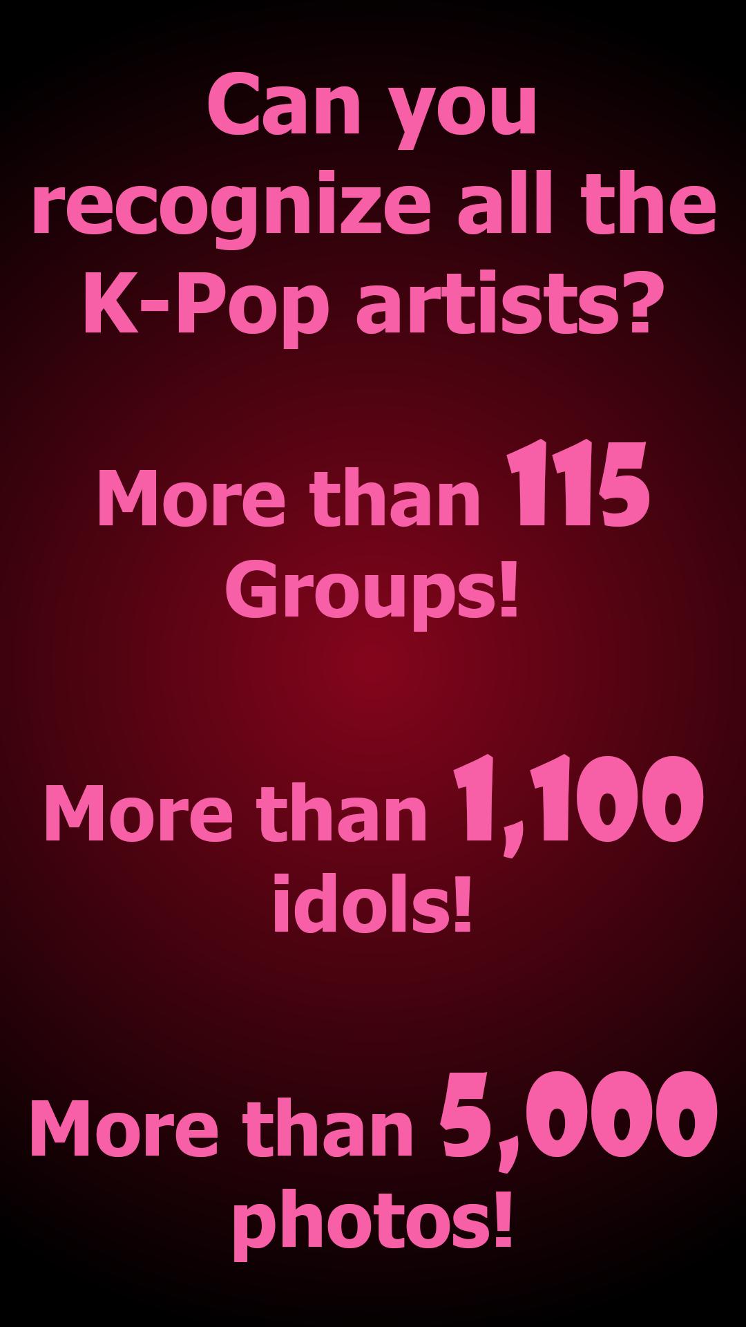 KPopFaces - KPop Quiz