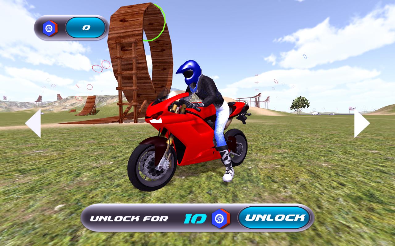 Motocross simulator Beach Jump
