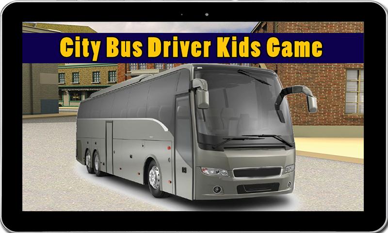 City Bus Driver Kids Game